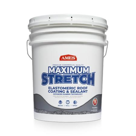 Ames Research Laboratories Ames Maximum Stretch Reflective Roof Coating 5 Gallon - White MSS5